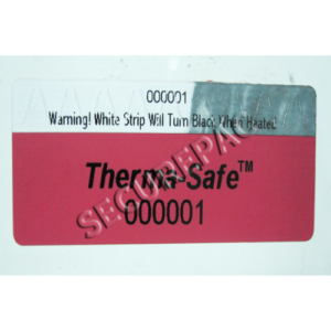 Thermal Reactive Indicator Labels